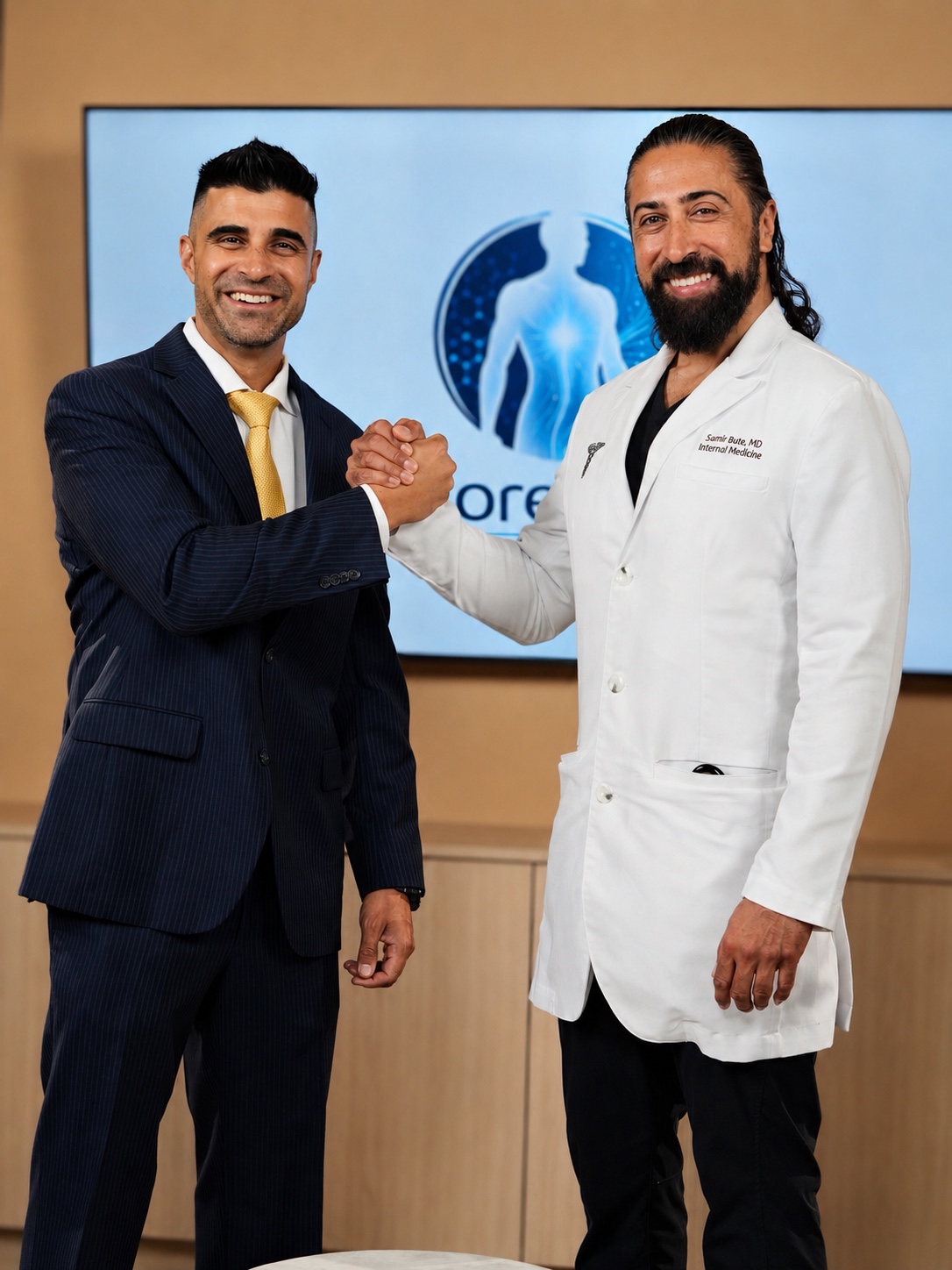 Ozzie and Samir Bute, brothers and CoreVital founders